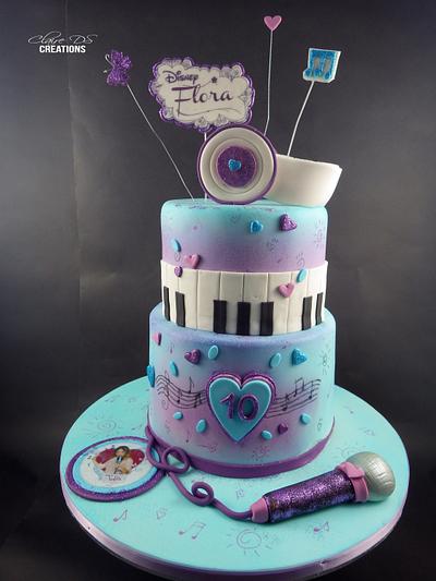 Violetta cake - Cake by Claire DS CREATIONS
