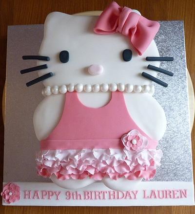 Hello Kitty Ruffle Cake - Cake by Sharon Todd