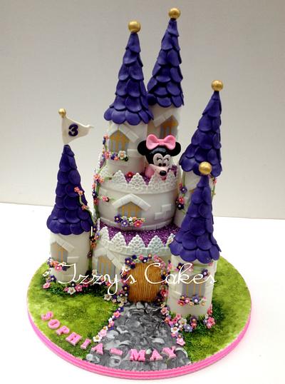 Castle cake for Sophia-May - Cake by The Rosehip Bakery