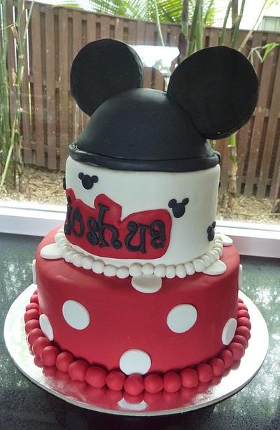 My very fiat Mickey Mouse cake - Cake by The cake shop at highland reserve