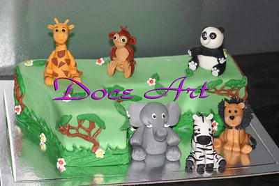 Jungle cake - Cake by Magda Martins - Doce Art