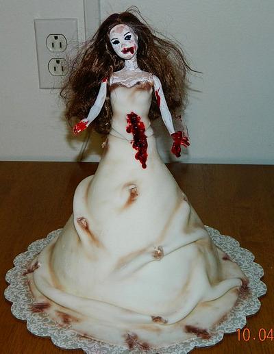 Zombie Bride Cake - Cake by Maureen