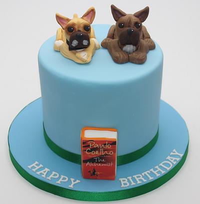 French Bulldog Cake - Cake by looeze
