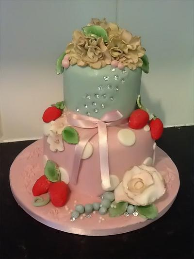 Vintage meets Cath Kidston - Cake by Louise