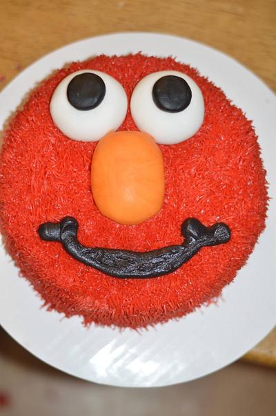 Elmo face - Cake by Tianas tasty treats
