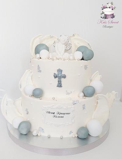 Christening cake - Cake by Kristina Mineva