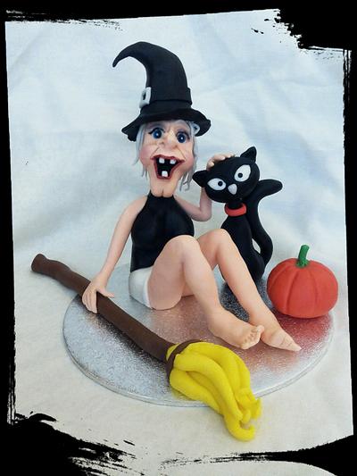 My witch for Halloween - Cake by Petra