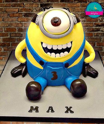 Minion cake - Cake by Deb-beesdelights