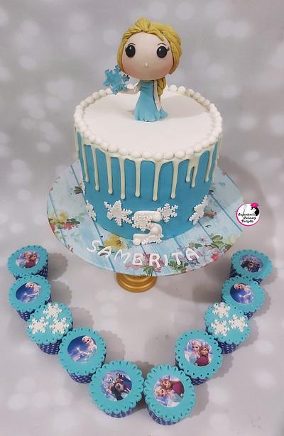 Frozen Elsa - Cake by Sayantanis Culinary Delight