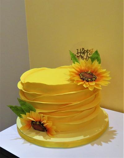 Sunflowers - Cake by Nora Yoncheva