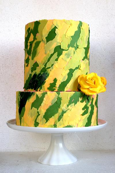Torn Paper Cake - Cake by Ritu S