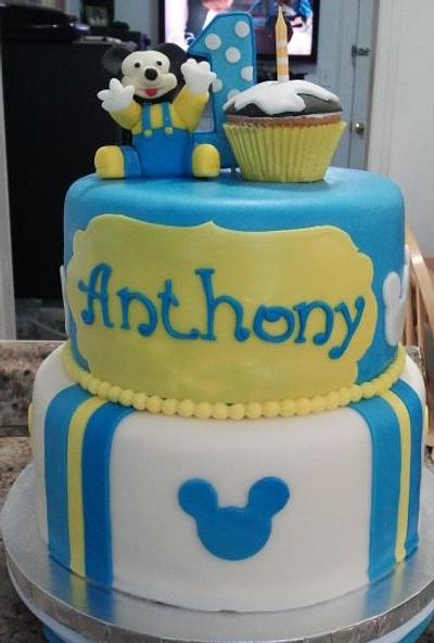 MICKEY MOUSE 1ST - Cake by TAINAKITCHEN