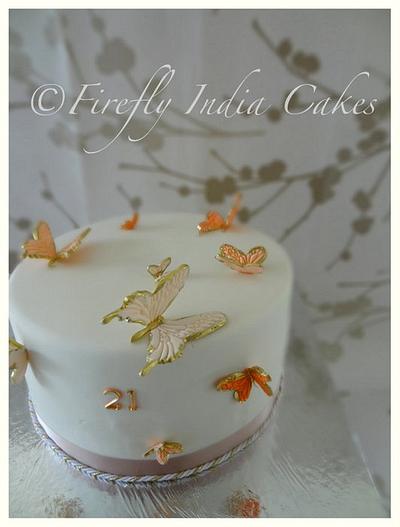 Flutterby.. - Cake by Firefly India by Pavani Kaur