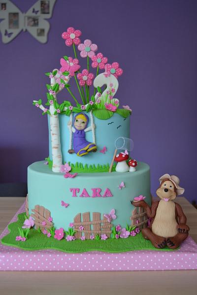 Masha and the Bear cake - Cake by Zaklina