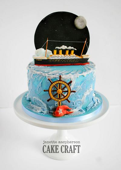 Titanic cake - Cake by Janette MacPherson Cake Craft