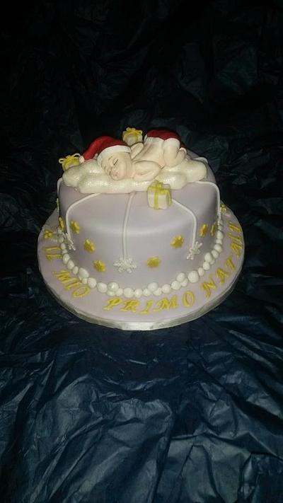 First Christmas - Cake by Barbara Viola