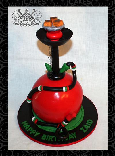 Hookah - Cake by Occasional Cakes