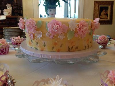 Welcome To My Tea Party - Cake by Renee