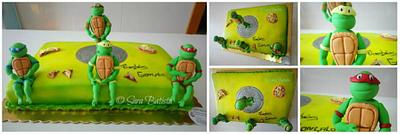 Teenage Mutant Ninja Turtles Cake - Cake by Sara Batista
