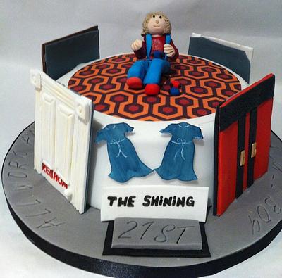 "The Shining" cake - Cake by Sally O'Rourke