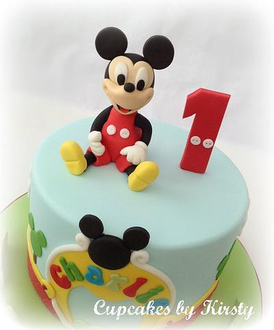 Mickey Mouse Clubhouse  - Cake by Kirsty 