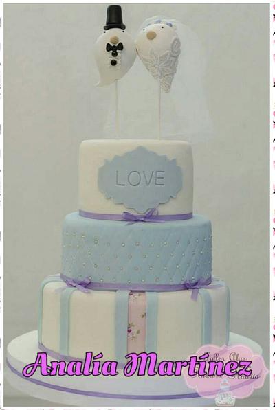 Wedding cake - Cake by Analía Martínez