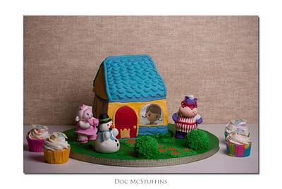 Doc McStuffins - Cake by Jan Dunlevy 
