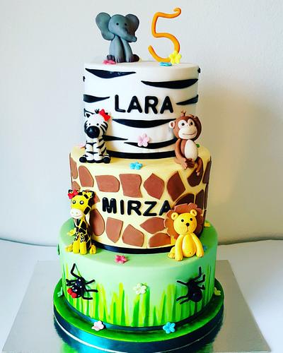 Animals cake  - Cake by Zerina