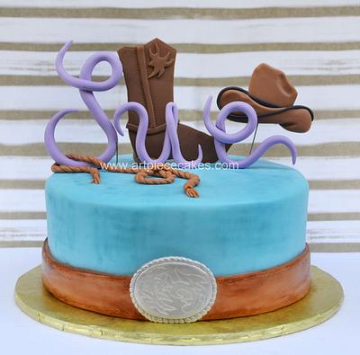 Cowboy Cake - Cake by Art Piece Cakes