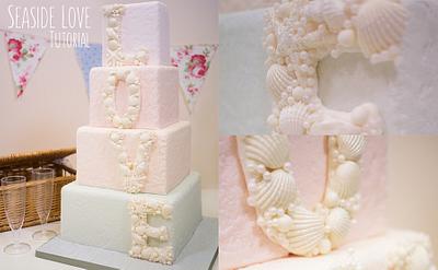 Seashell Love Wedding Cake - Cake by Paul Bradford Sugarcraft School 