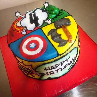 Avengers Cake - Cake by A Green