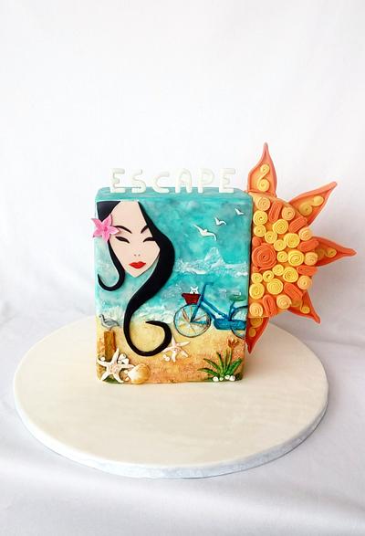Sweet Summer Collaboration - Cake by Minna Abraham