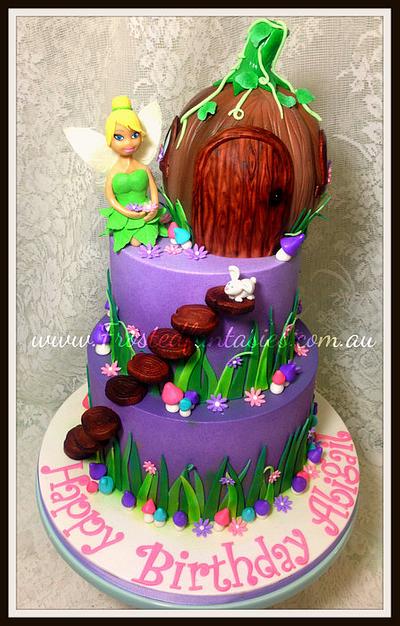 Tinkerbell Fairy Garden - Cake by Rachel