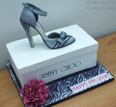 Shoe Cake - Cake by Mother and Me Creative Cakes
