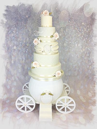 Wedding cake Princess - Cake by Cindy Sauvage 