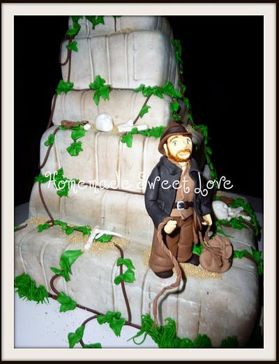Indiana Jones - Cake by  Brenda Lee Rivera 