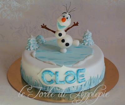 Olaf cake-Frozen - Cake by Le Torte di Applepie