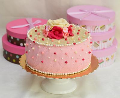 rosie cake - Cake by Crema pasticcera by Denitsa Dimova
