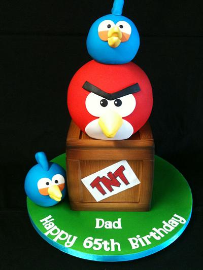 Angry Birds - Cake by Oggys