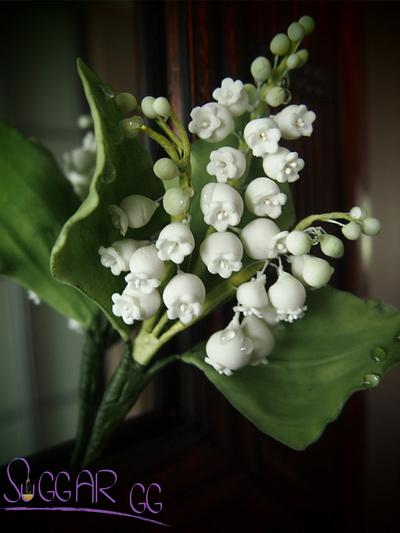 Lily Of the Valley - Cake by suGGar GG