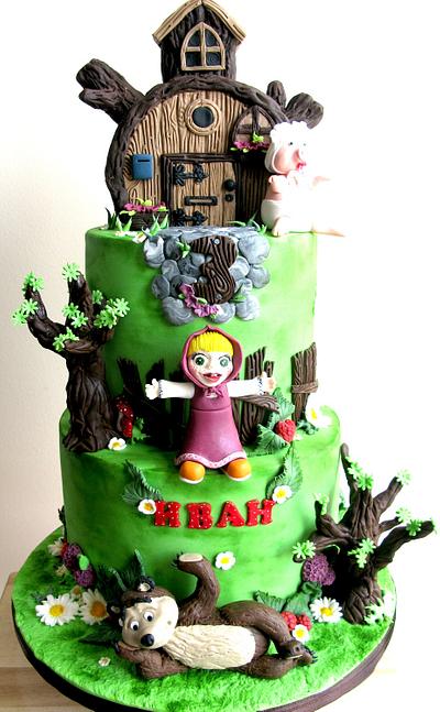 masha and the bear cake - Cake by Delice
