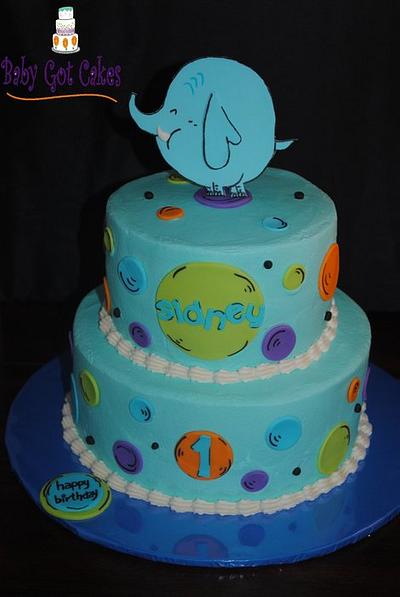 Golias the Elephant (My Big Big Friend) - Cake by Baby Got Cakes