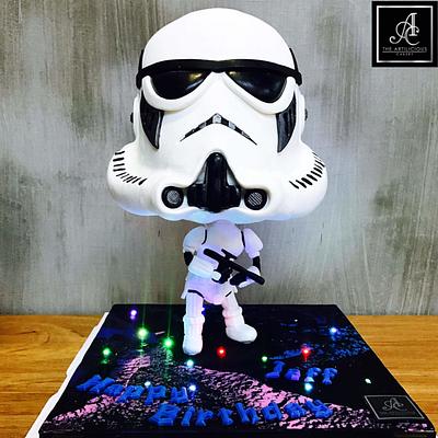StarWars White Soldiers Defying Cake - Cake by jimmyosaka