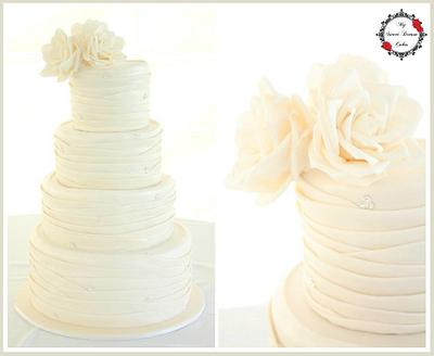 Elegant in Ivory - Cake by My Sweet Dream Cakes
