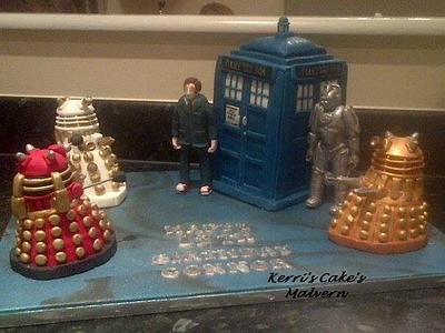 Dr Who - Cake by Kerri's Cakes