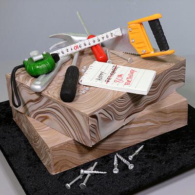 Handyman Cake - Cake by Serdar Yener | Yeners Way - Cake Art Tutorials