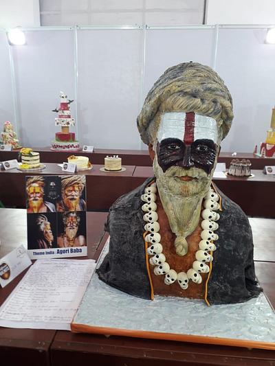 Decorated Cake Exhibit :Theme India :Aghori Baba  - Cake by Sheetal chourasia 