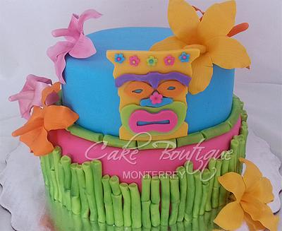 Luau Cake - Cake by Cake Boutique Monterrey