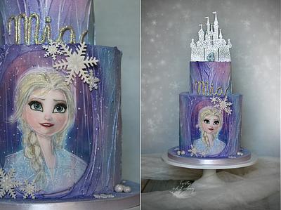 Frozen cake - Cake by Lorna