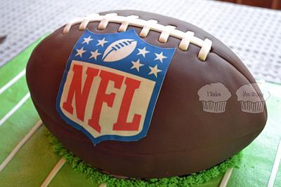 NFL Football - Cake by Susan